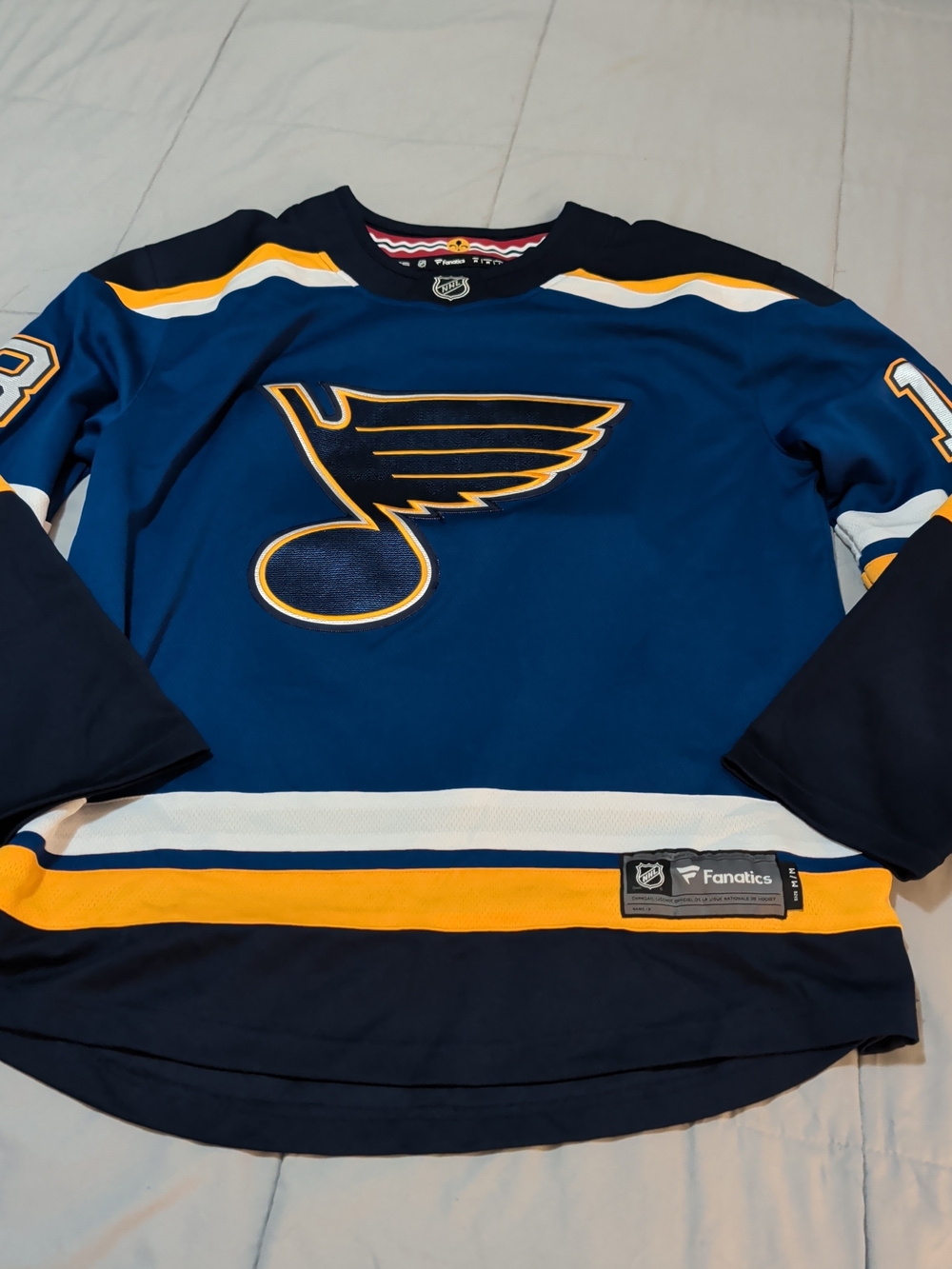 St. Louis Blues Robert Thomas #18 Fanatics NHL Jersey Men’s M